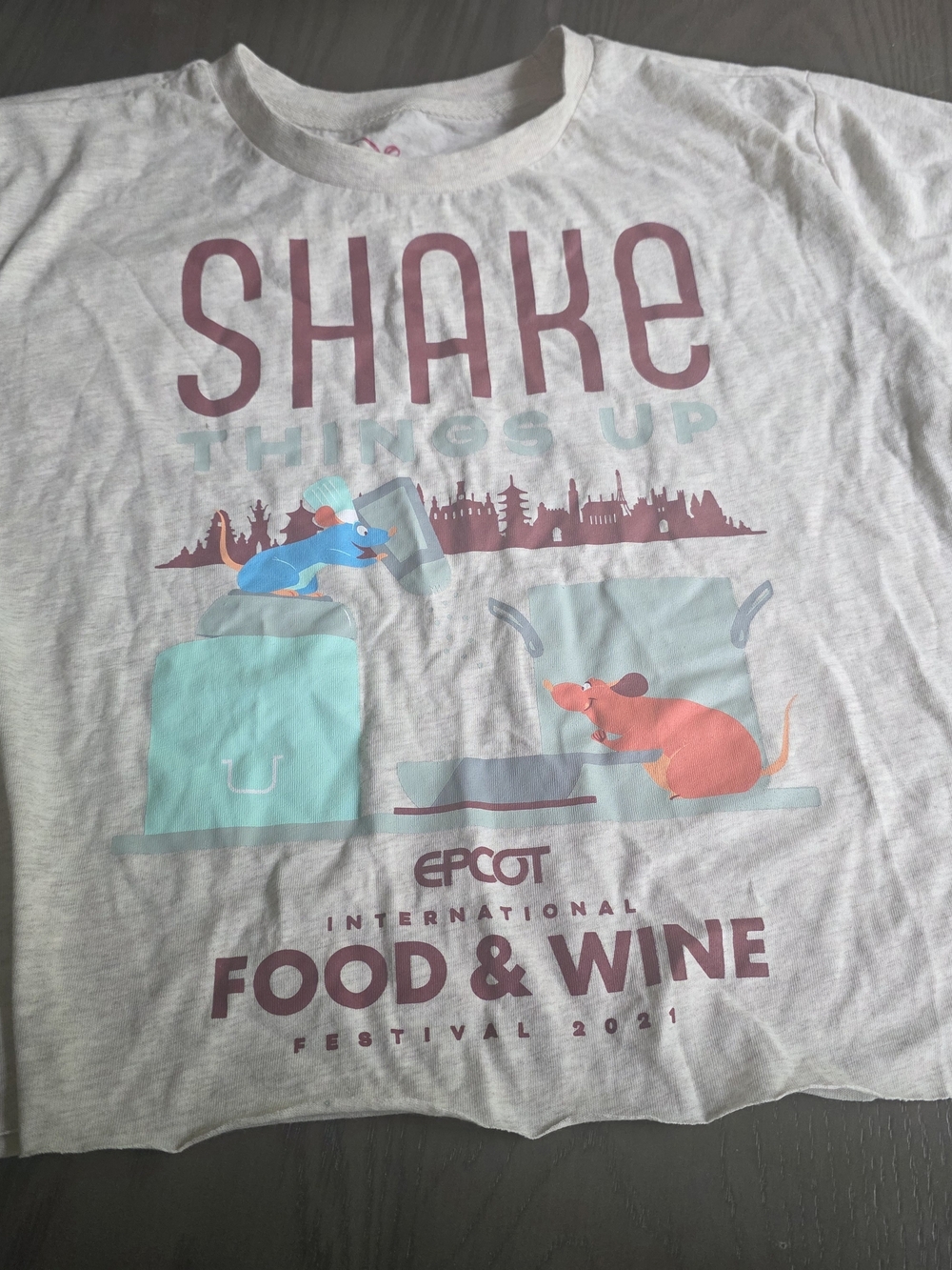 Epcot Food And Wine Relax Boxy Tee
